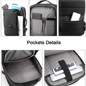 Sac à dos de voyage personnalisé, sac à dos multifonctionnel pour l'université, sac à dos d'affaires pour hommes, sac à dos pour ordinateur portable - Product Image 2