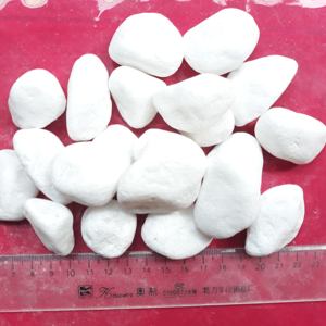 Guijarros blancos, piedras naturales para camino, decoración de estanque y maceta de plantas - Product Image 4