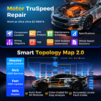 Escáner de Diagnóstico Autel MaxiCom Ultra Lite Topology 2.0 Motor 40+ Servicios, Programación y Codificación de ECU, Funciones Guiadas VAG
