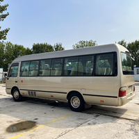 Autobus Coaster d'occasion 2015, 28 places, diesel, à vendre, fourni par des fabricants chinois
