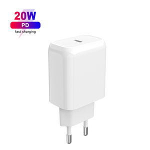 Amazon người bán hàng tốt nhất PD 20W sạc nhanh <span class=keywords><strong>USB</strong></span>-C Power <span class=keywords><strong>Adapter</strong></span> cho Iphone đa chức năng sạc EU cắm điện thoại di động sạc - Product Image 6