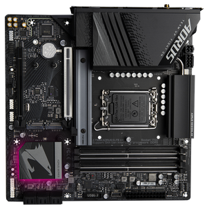 Carte mère GIGABYTE Z790M <span class=keywords><strong>AORUS</strong></span> ELITE AX DDR5 256G Dual-Channel WIFI6E <span class=keywords><strong>LGA</strong></span> <span class=keywords><strong>1700</strong></span> PCIe5.0 Micro-ATX compatible avec les processeurs 12e/13e/14e génération - Product Image 4