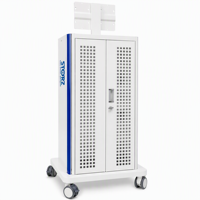 Chariot d'endoscopie médicale avec support d'écran pour système de caméra de laparoscopie