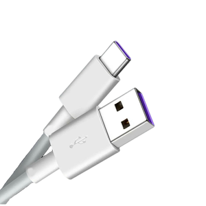 Câble de données USB C extra long 1M 2M, câble de chargeur extra long avec port Type-C pour appareil photo, ordinateur portable, blanc, câble de données 8 fils - Product Image 1