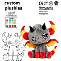 Peluche en coton unisexe personnalisée OEM/ODM avec rembourrage en coton PP, certifiée EN71/GRS/CPC, 11-30 cm, pour les 14 ans et plus