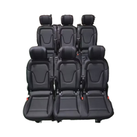 Siège aérodynamique en cuir modifié pour Kia Van et voiture sur le thème de l'avion Élégant et confortable