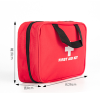 Trousse de premiers soins personnalisable approuvée CE en vente chaude sacs de premiers soins trousse de survie de premiers soins portable