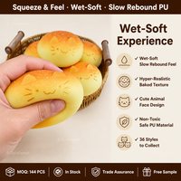 Jouet Southpeak Mochi Squishy Bread Squishy Factory Fidget Toys Squeeze Toy Animal Squishy Toys Slow Rising Stress Relief Gift