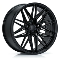 Jantes en alliage d'aluminium forgé monobloc de luxe, concaves profondes, hyper noires, 22 et 23 pouces, performance pour BMW XM Urus RSQ8 G30 F32