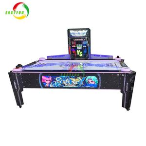 Máquina de Hockey de Aire Metálica Automática para Interiores, Juego Operado con Monedas para 2 Jugadores, Ideal para Niños - Product Image 2