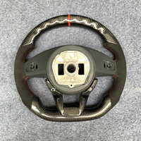 Volant sport en fibre de carbone LED personnalisé RPPF, finition brillante/mate pour Mercedes W176 C117 W205 W213 X156 W166 W222 C63