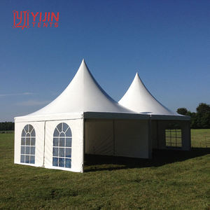 Carpa Pagoda Modular de Aluminio y PVC, 3x3, 4x4, 5x5, 10x10, Gazebo Hexagonal para Exteriores, Carpa para Fiestas - Product Image 4