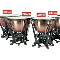 Tambours de timpani en cuivre à chambre en aluminium, de 20 à 32 pouces, modèle 0521