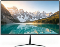 Monitor de Computadora FHD VA de 23.8 Pulgadas, 75Hz, 1080P, con Interfaces VGA, Negro, Tiempo de Respuesta de 5ms, VESA, Venta al Por Mayor de Fábrica