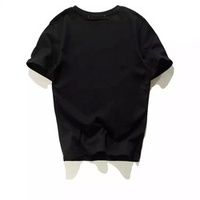 Nouveau T-shirt décontracté pour homme 2026, imprimé, respirant, en pur coton, doux pour la peau, T-shirt épais à manches courtes pour homme