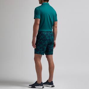 ओम पुरुषों के टर्न-डाउन कॉलर शॉर्ट आस्तीन पोलो शर्ट हाई-एंड फास्ट-ड्राई एंटीबैक्टीरियल सूरज सुरक्षा ठोस रंग गोल्फ परिधान - Product Image 3