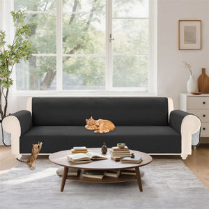 <span class=keywords><strong>Housse</strong></span> de meubles sectionnelle de style luxueux noir résistante aux rayures pour usage hôtelier Prix d'usine - Product Image 6