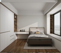 Armoire de chambre moderne de luxe pour enfant, 2 portes, avec rangement ouvert pour chaussures, système de rangement en bois personnalisé