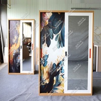 Armoire Métallique de Chambre à Coucher en Promotion – Designs d'Armoires en Acier, Rangement en Métal avec Portes Coulissantes