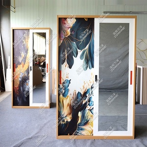 Bán Chạy Tủ Quần Áo Kim Loại Cho Phòng Ngủ Tủ Quần Áo Thiết Kế Bằng Thép Almirah Lemari Pakan Besi Tủ Khóa Cửa Trượt Tủ Quần Áo Bằng Kim Loại - Product Image 4