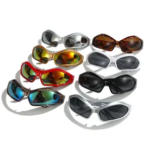 Future Technology Sense Ski Sunglasses Fashion Sun-proof High-end Hip Hop Glasses Street Shot Sunglasses