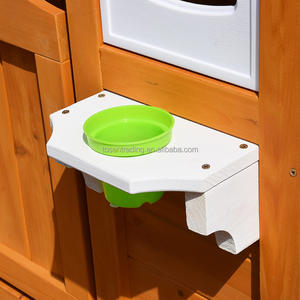 Casa de Juegos de Madera Resistente y Estable para Niños, Muebles de Jardín para Interiores y Exteriores, Diversión en el Patio - Product Image 4