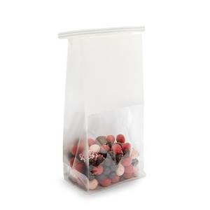 Bolsa de Papel de Algodón Blanco Mate para Empacar Pan, con Ventana Transparente, Base Plana y Autoportante, para Panadería, Tostadas y Galletas, Suministro al por Mayor - Product Image 6