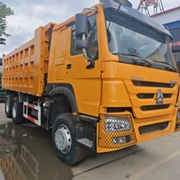 Самосвал Howo 6x4 с малой наработкой часов, стандарт Евро-2, усиленный кузов, готов к отгрузке для клиентов Ближнего Востока