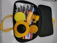 Pexmientas 20PCS Auto Detailing Brush pour perceuse Clean Brush Set Car Cleaning Tools Kit Car Washing Detailing Kit