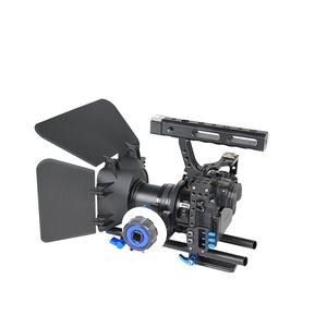 Vendi kit di montaggio a spalla per gabbia per fotocamera DSLR Rig Movie Kit accessori per Studio fotografico stabilizzatore per fotocamera fit cage Matte Box Focus D221 - Product Image 6