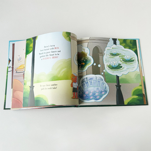 Custom Glossy Paperback Niños Libros de cuentos Encuadernación perfecta Niños Libro de tapa blanda Set de impresión - Product Image 2