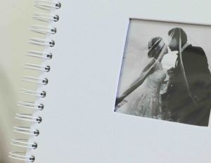 Pure White Scrapbook, <strong>Linen</strong> Cover <strong>Photo</strong> <strong>Album</strong>, High Quality DIY Scrapbook - Product Image 5