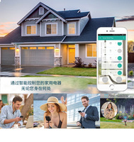 Prise intelligente Tuya ZigBee EU 16A, prise simple sans fil, télécommande Alexa Google, avec surveillance de la consommation d'énergie, minuterie, application, commande vocale