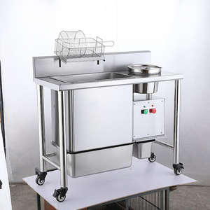 Macchina per Impanatura Commerciale |   Attrezzatura Professionale in Acciaio Inox per Impanatura e Panatura per Ristoranti di Pollo Fritto e Hamburger - Product Image 5
