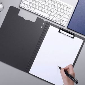 Carpeta de Archivo A4 Personalizada de PP, Suministros de Oficina para Escuelas, Regalos Empresariales, Portapapeles Clásico A4, Carpeta Plegable para Documentos con Clip Metálico - Product Image 2
