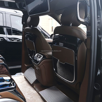 Table pliante électrique haut de gamme avec éclairage d'ambiance, sièges de voiture, table arrière, kits intérieurs de luxe pour V-class Vito V300