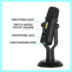 ชุดไมโครโฟนสำหรับบันทึกเพลง K การ์ดเสียงพร้อมไมโครโฟนในตัว GAM-U20 - Product Image 2