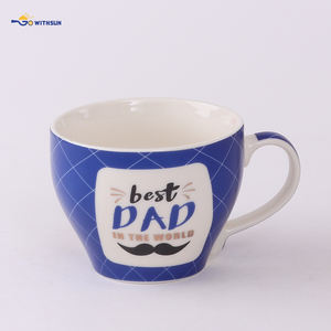 Grande capacité, Espanol Feliz Dia Del Padre, nouvelle tasse à café en porcelaine fine, cadeau pour la fête <span class=keywords><strong>des</strong></span> pères, avec logo personnalisé et boîte cadeau - Product Image 2