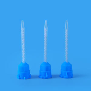 Boquillas mezcladoras de pegamento AB azules cuadradas de 50 ml, 1:1, boquilla mezcladora estática - Product Image 3