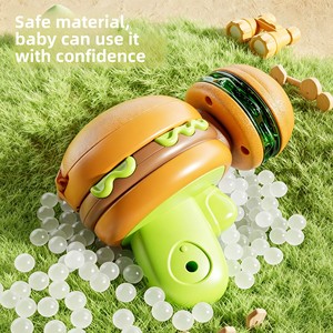 <span class=keywords><strong>Pistolet</strong></span> <span class=keywords><strong>Lanceur</strong></span> de Toupies Hamburger 2-en-1 avec Lumière LED, Gyroscope, Soucoupe Volante, Jouet de Combat Extérieur en Plastique ABS Dragonfly pour Enfants - Product Image 5