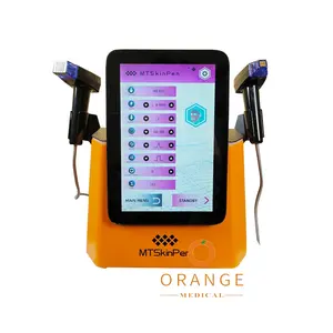 Orange cold Skin Tightening Fractional RF Machine Wrinkle Removal Face Lifting Gold RF Morpheus8 Machine