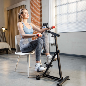 BNcompany Adjustable Resistance Trainer Upper & Lower Limbs Fitness Device Cycle <b>Exercise</b> Mechanical Driving Type - Product Image 1