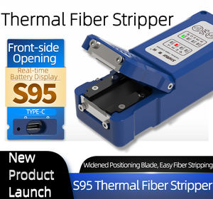 Pelacables térmico de fibra, alicates de pelado térmico de fibra, cuerpo de Metal completo - Product Image 2