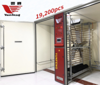 YFDF-192SL Grande Capacité Industrielle, Ventes Flash, Incubateur Éclosoir pour Œufs de Poulet, Cisaille, Canard, Oie, Caille pour Élevages Avicoles