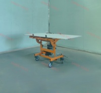 Chariot de manutention inclinable SANDE pour dalles de granit et verre – Idéal pour l'installation de granit