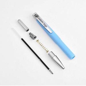 Branded Plastic Ballpoint Business Office <b>Cheap</b> for Promotion Giveaway <b>Gift</b> Personalized Pen With Custom Logo - Product Image 1