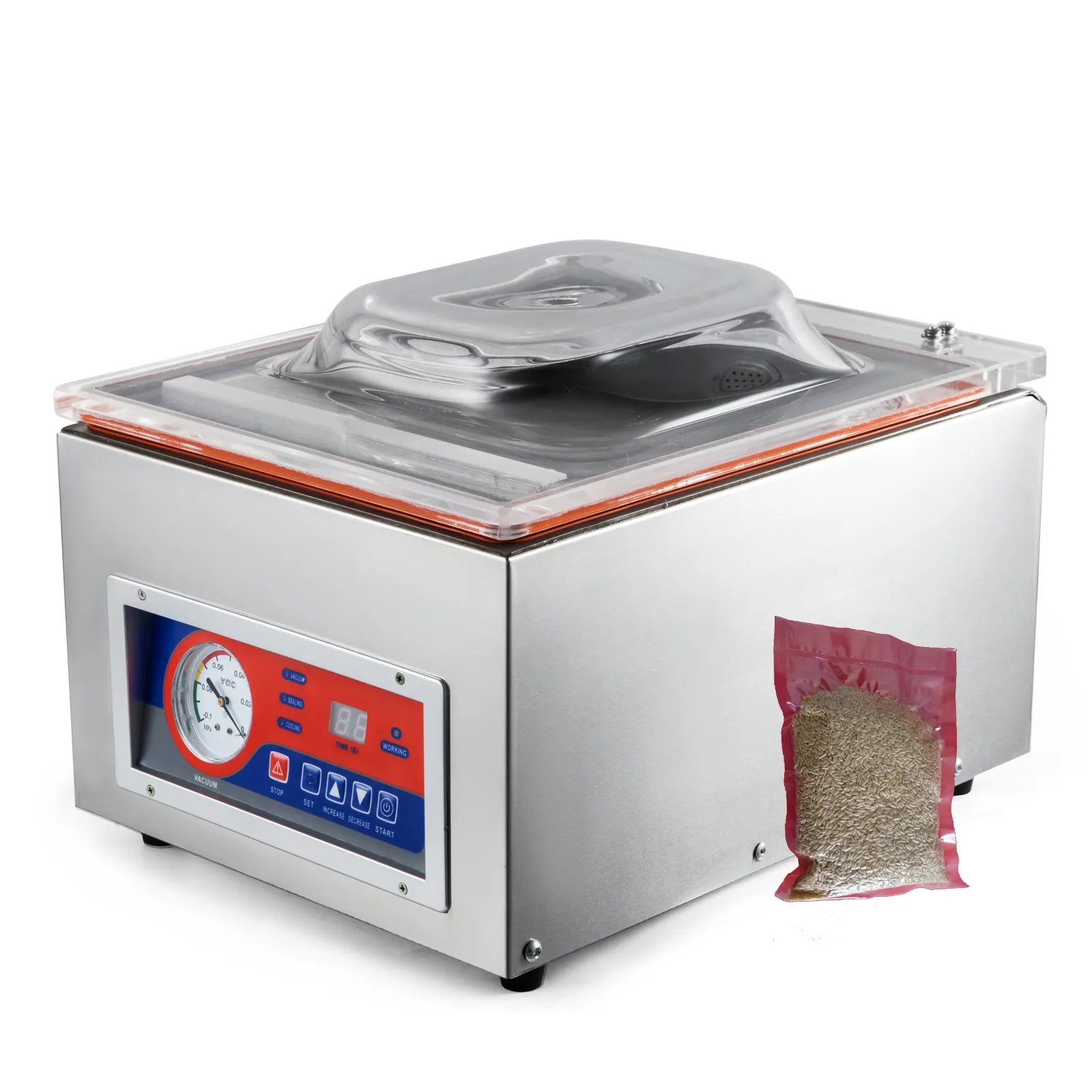DZ-260 Single Chamber Vacuum sealing Packing Machine Can Be Customized For Food