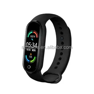 Montre bracelet intelligente M6 prise en charge d'android4.4 +/iOS8.0 + systèmes connexion sans fil bande M6 avec rappel d'appel de Message de Smartphone