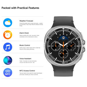 2025 Neue Uhr 8 Ultra Smart Watch Klassische NFC-Gesundheits überwachung BT Call 3ATM Wasserdichte HD-Smartwatch für IOS Android - Product Image 5