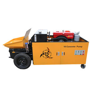 ディーゼルまたは電気コンクリートポンプ付きモルタルマシンミキサー - Product Image 5